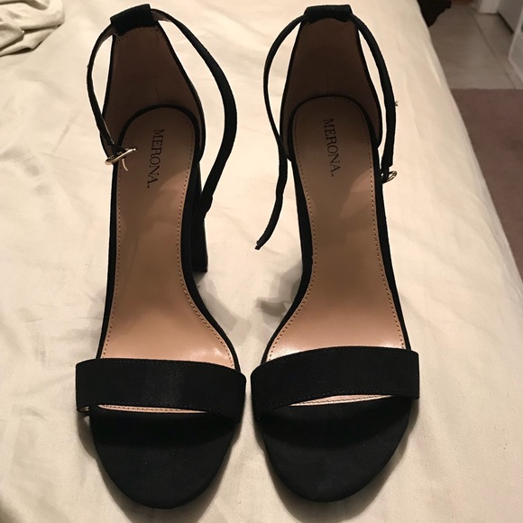 Merona Shoes - Suede wedge heels